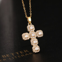 Cross Pendant Necklace for Women Classic Cross Shape Pendant Necklace for Women Jewelry Valentines Day