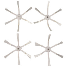 White 6 Arms Side Brush for 1S MI Robot Vacuum 2 S50 S51 S5 Vacuum Cleaner Parts Accessories