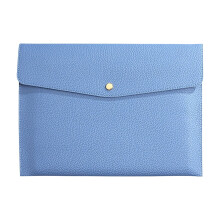 Waterproof Leather A4 Document Pouch with Hand Strap