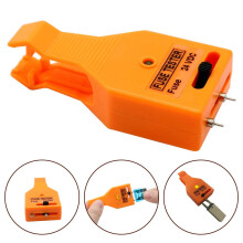 Car Fuse Tester Removal Tool 2-in-1 Adjustable Probe Pitch Indicator Light for Blade Glass Fuses Automotive