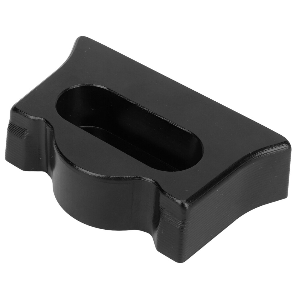 Aluminum Tailgate Latch Stopper For Wrangler Jl Jlu 2018-2023 Black 7661370211088