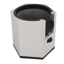 Aluminum Alloy Portafilter Holder Stand, Adjustable, Silver