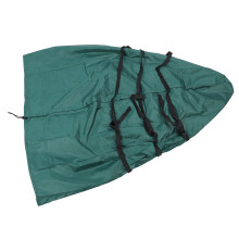Funda antipolvo para árbol de Navidad al aire libre impermeable y a prueba de viento tela 420D 30x58 pulgadas verde oscuro