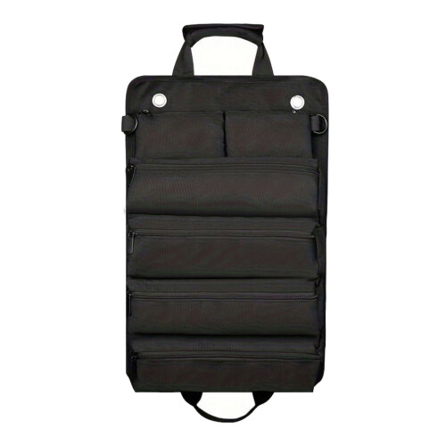 (Black) Durable Tool Bag for Mechanics w/ Multi-Pockets
