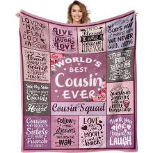 Geburtstagsdecke als Geschenk für den Cousin (30 x 40 Zoll)