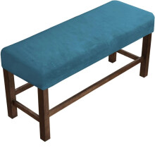 Esszimmerbankbezug, Samtbanküberzug, waschbarer Ottomanenbezug, Sitzschutz für Schlafzimmer, Küche, Wohnzimmer