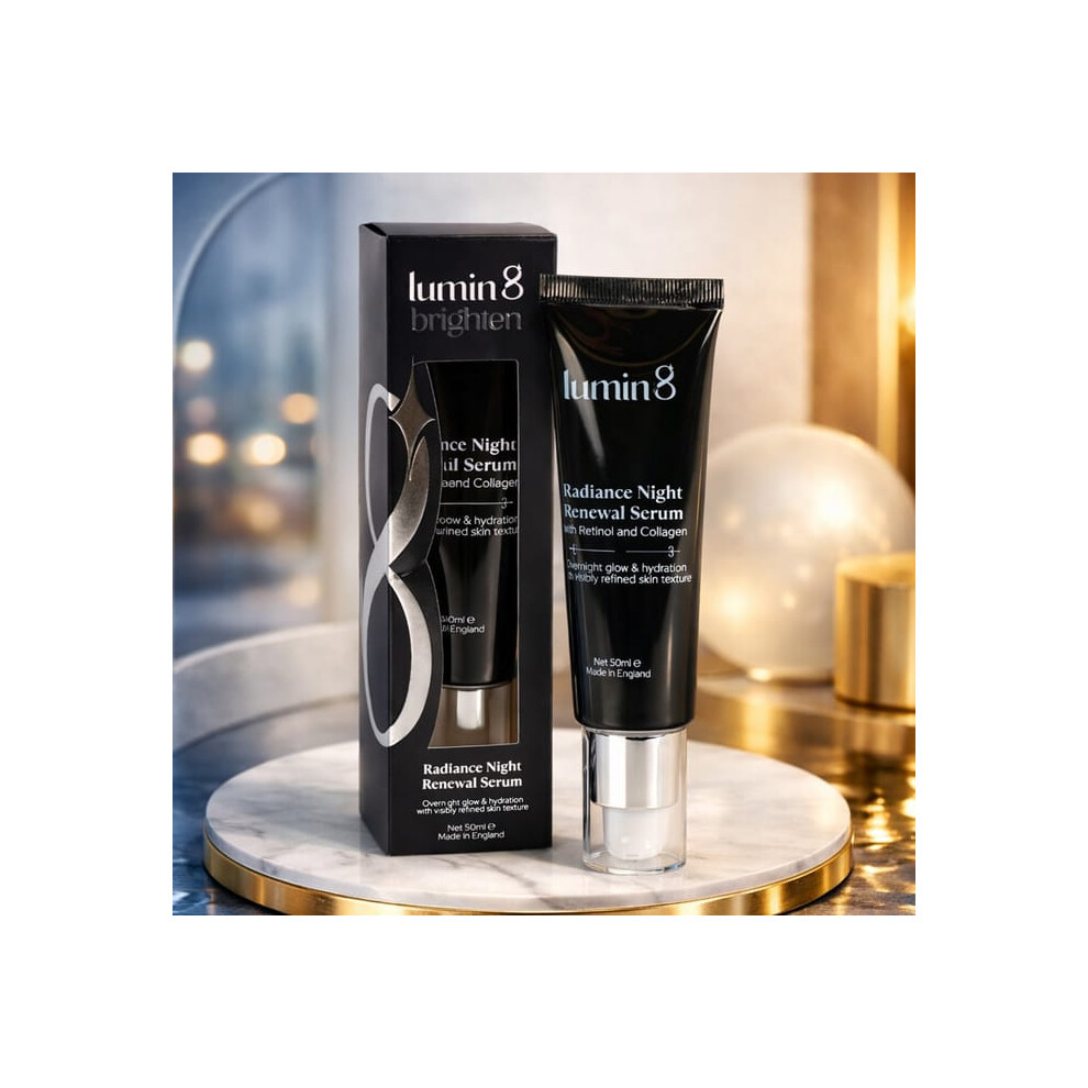 Lumin8 Brighten Radiance Night Renewal Serum 50ml