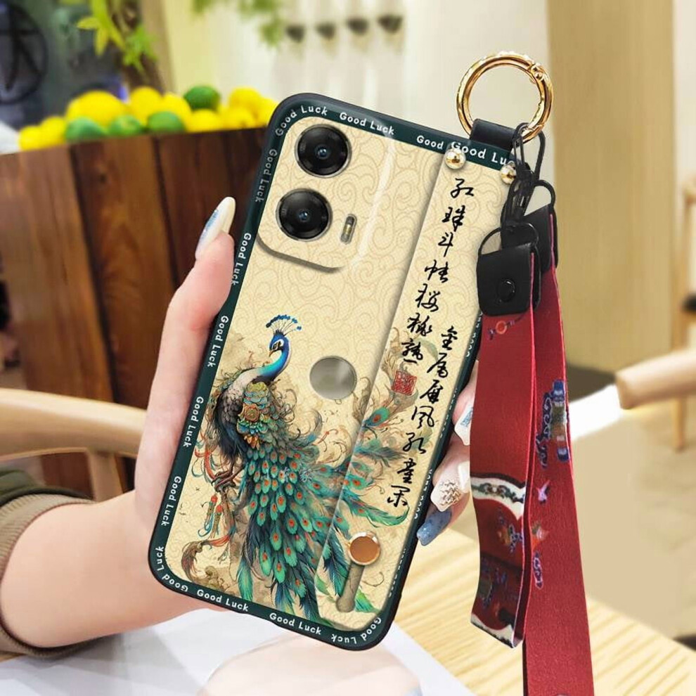 Moto G Stylus 5G 2024 Phone Case With Lanyard, Waterproof Silicone Kickstand, Anti-Dust & Anti-Knock Protection 9358459394128