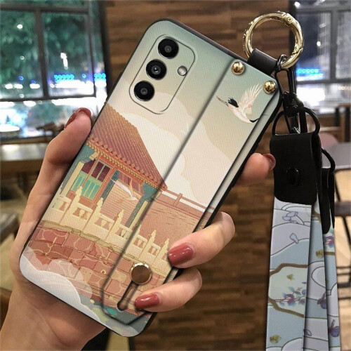 Samsung Galaxy A14 5G/4G mobilskal med handledsrem och