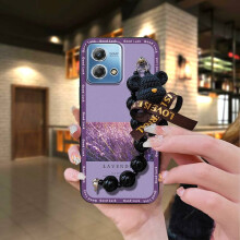 Étui pour téléphone MOTO G Stylus4G2023 – Pendentif perle noire hypoallergénique, silicone antichoc, résistant à la saleté et étanche,