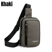 Mini sac bandoulière unisexe, petit sac tendance, sac de poitrine imperméable et décontracté pour téléphone, idéal pour les voyages.