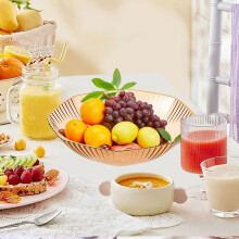 Obstserviertablett aus lebensmittelechtem Kunststoff, 1 Stück
