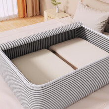 Waterdichte dekbedtas – Extra grote opvouwbare opbergtas met handvatten voor dekbedden, dekens en kleding – Kledingkast organizer