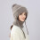 Cappello 3 in 1 con sciarpa e maschera antivento da donna 7