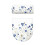 Ensemble de 2 couvre-abattants de toilette Abeille et Fleur avec bord élastique 4