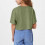 Top corti estivi da ragazza, magliette oversize a girocollo, a maniche corte, basic. 3