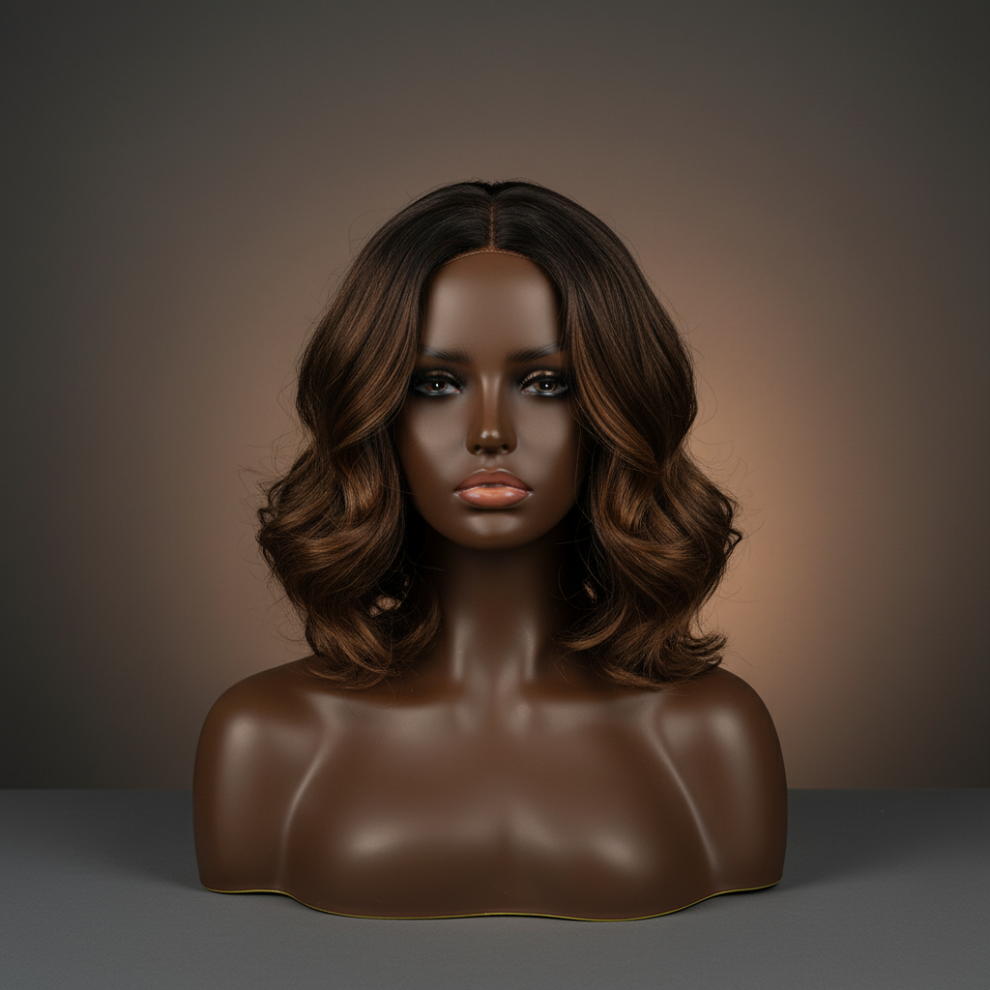 Dachuang Beauty (E038) Natural Curly Wig For Women, Lightweight & Versatile