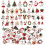 Christmas Enamel Charms Pendant Set 50 pcs 7