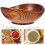 Saladier en bois (1 pièce) 6