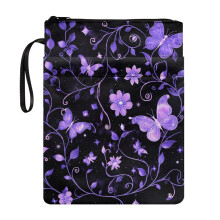 Sacs fourre-tout cadeaux avec protection pour livres, en polyester, avec poignée, pour la papeterie et accessoires de bibliothécaire, 29 x 22 cm.
