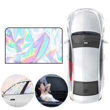 Magnetic Lightproof Car Sun Shade for Rear Window – Heat Insulation & UV Protection, Compatible with Most Vehicles