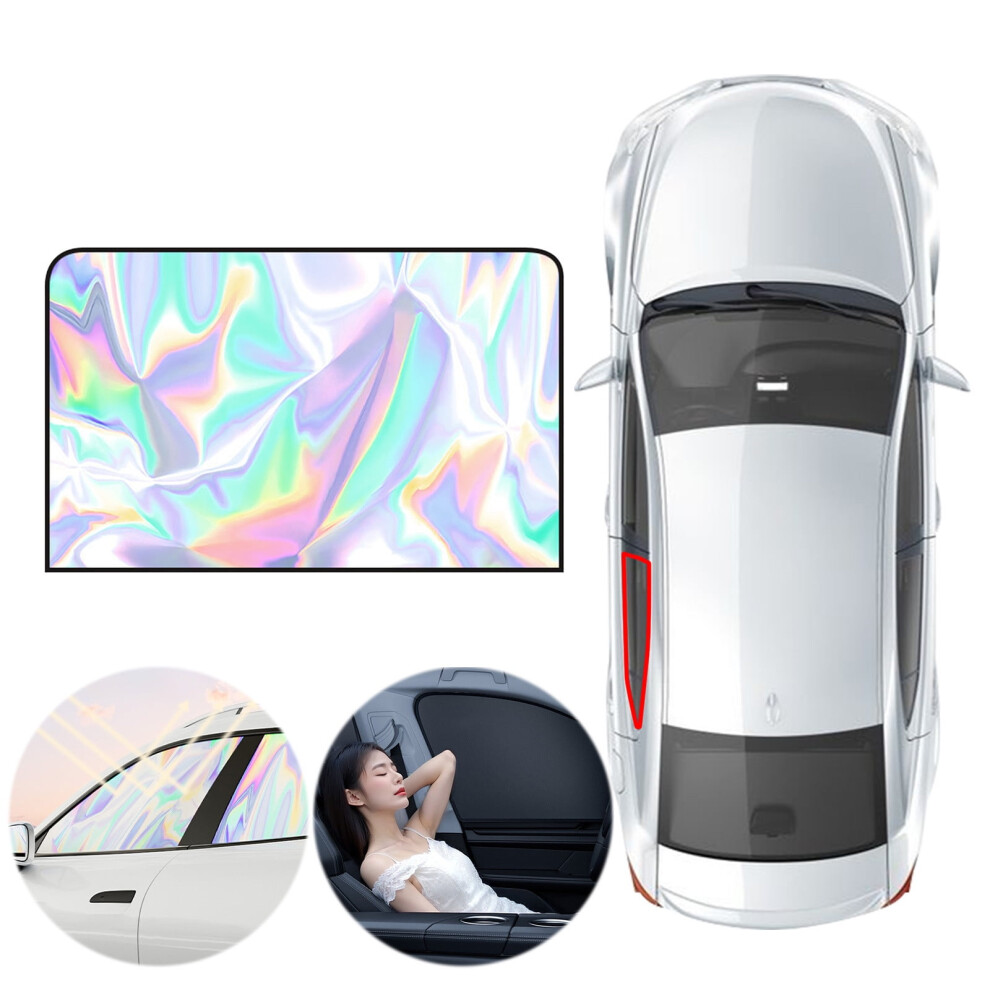 Magnetic Lightproof Car Sun Shade For Rear Window Â Heat Insulation & Uv Protection, Compatible With Most Vehicles 9482726287339