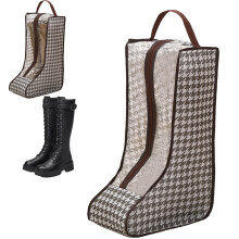 Boot Storage Bag Travel Shoe Bag with Zipper Handle High Boot Organizer for Wardrobe Closet Travel and Daily Use