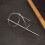 (Silver) Minimalist X-Shaped Hair Pins - Elegant Bun Sticks 4