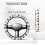 Paw Pattern Steering Wheel Cover Soft Universal Fit 5