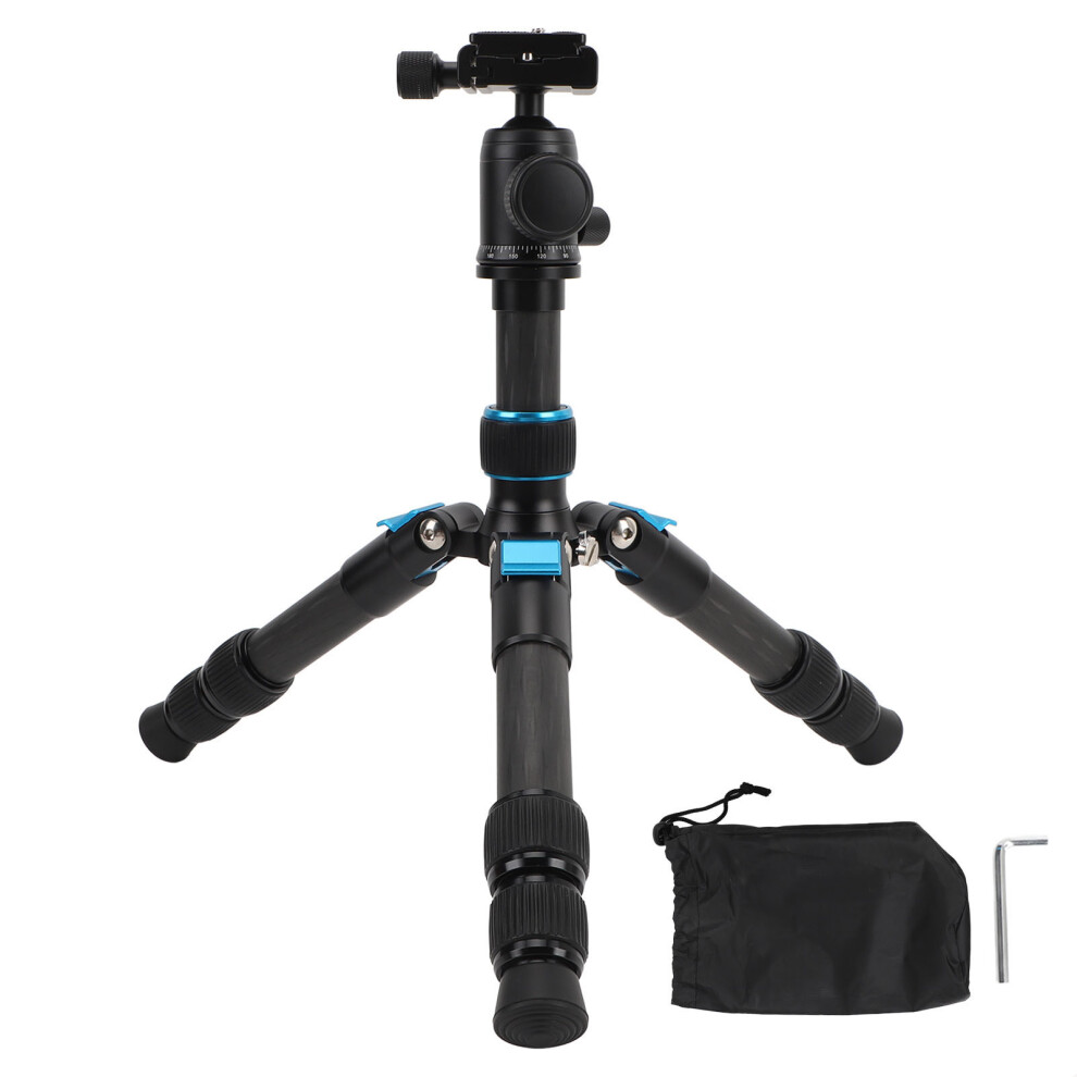 Foldable Travel Tripod With Cnc Machined Construction, Impressive Stability For Dslr And Action Cameras, Quick Setup For Macro And Landscape 9489952179001