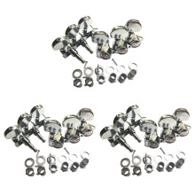 3set Guitar String Knob Grover String Winder Fully Enclosed Guitar String Tuning Pegs Keys Tuners Machine Heads