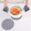Silicone Kitchen Mitts + Insulated placemats + Hand clamp 6 PCS Set for Kitchen Baking 4