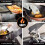 Silicone Kitchen Mitts + Insulated placemats + Hand clamp 6 PCS Set for Kitchen Baking 6