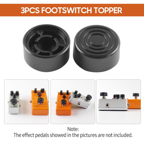 Footswitch Topper Protector ABS Bumpers for Guitar Pedal 1