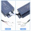 IP67 Αδιάβροχο πρόγραμμα οδήγησης LED 12V 100W AC 110-220V σε DC, σταθερή τάση, για λωρίδα 4