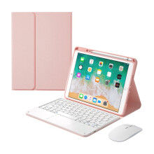 Husă cu tastatură tactilă și mouse compatibilă cu iPad Air a 5-a/a 4-a generație - Soluție supremă de protecție și productivitate