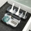 Retractable Refrigerator Divider, PP Personalized Organization Easy To Clean Non Slide 4Pcs Refrigerator Separator For Storage 3
