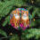 Orange Cat Ceramic Christmas Ornament – Round Keepsake Decor, Compatible with All Tree Types 5