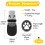 Dog Booties Breathable Non-Slip Sole Adjustable Drawstring 2
