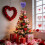 Heart-Shaped Rose Flower Tree Topper for Valentine's Day 1