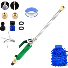 Idropulitrice Jet Surge – 2 in 1 ad alta pressione per auto, animali domestici, finestre, patio e grondaie; compatibile con raccordi universali per