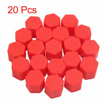 Protector de silicona para tuercas de rueda de coche, tapas antipolvo para bujes y tornillos de llanta de 19 mm, juego de 20 unidades, compatible con