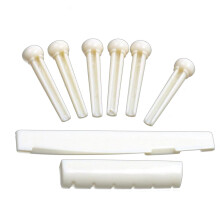 Acoustic Guitar Bridge Saddle Nut Set