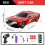RC Drift Car 1:20 Scale with Lights and Drifting Tires Red 1