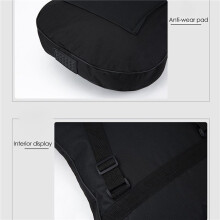 3X Elektrische Basgitaar Tas Gig Bag Rugzak Gewatteerde Soft Case 5Mm Padding Lichtgewicht Waterdichte Rugzak