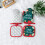 Kitchen Mitts+Mat,Christmas Gift Baking Insulated Gloves with mat /2 Set 7