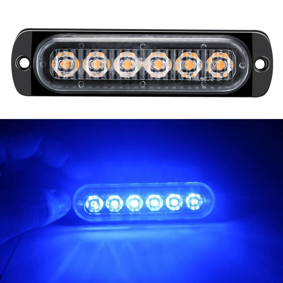 Led Strobe Flashing Grille S Car 6Led S Light 9482828655562