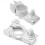 Battery Terminal Assembly Positive Negative 1 Pair 5