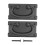 Furniture Drawer Knobs Black 2 Pcs 5