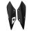 Automatic Injection Molding Motorcycle Front Side Fairing Glossy Black High Quality Engineering Grade ABS Plastic Strong Protection Compatible For 4